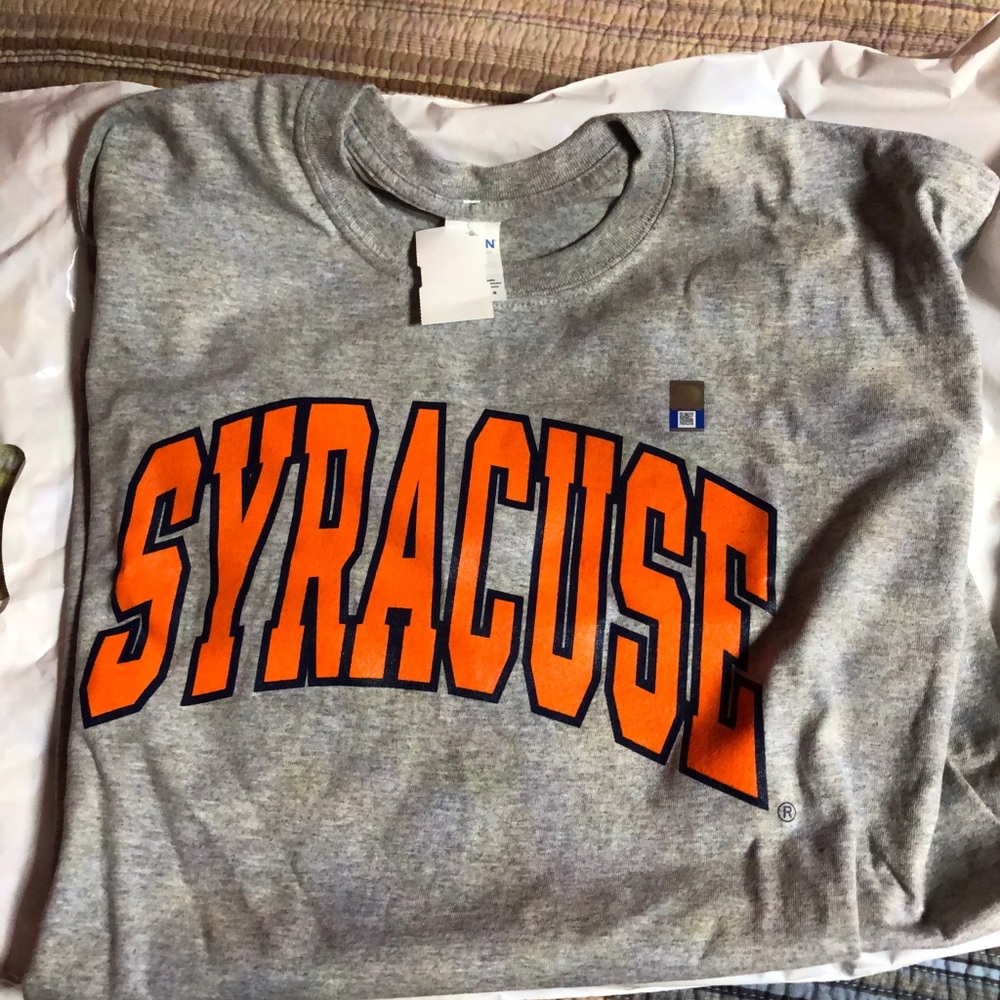 NEW Syracuse T and Hat, with tags!